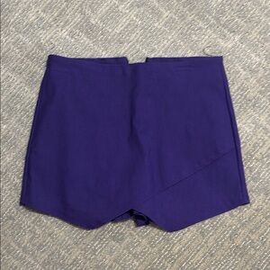 American Threads Purple Skorts Modern Tailored
